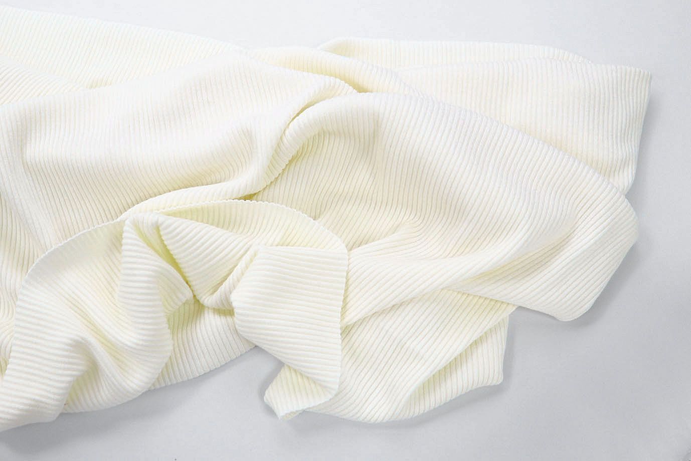 Трикотаж "Лапша"/белый 3507-PY/C#16