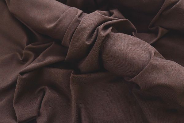 Трикотаж "Кулирка"/темно-коричневый 1028/C#т.коричневый 19-0912TPX