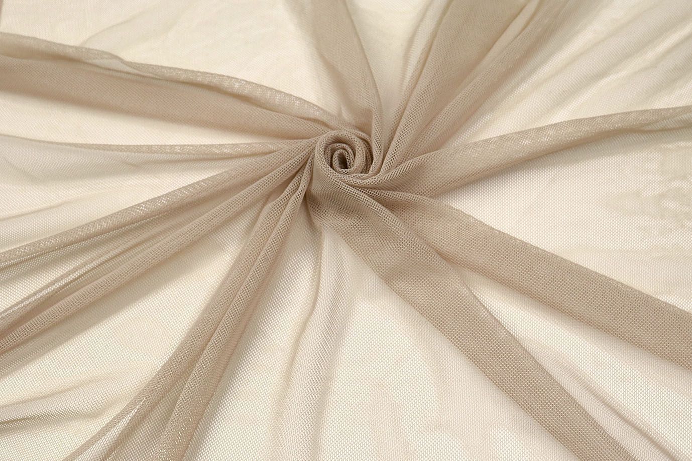Сетка стрейч/бежевый 11423/C#3