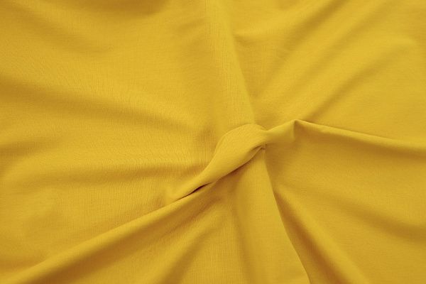 Трикотаж футер 2х нитка/желтый 0246/C#желтый 15-1046TPX