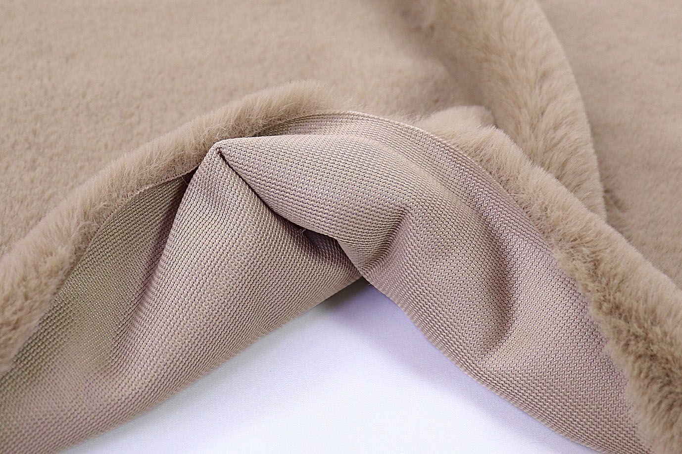 Искусственный мех "Кролик"/серо-коричневый VT220630055/D#3062207/C#2253