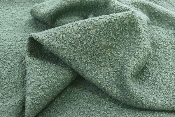 Пальтовая ткань "Барашек"/мятный DT-15972/C#3