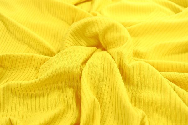 Трикотаж "Рибана"/желтый 3244-PY/D#1/C#7 (EU4308)