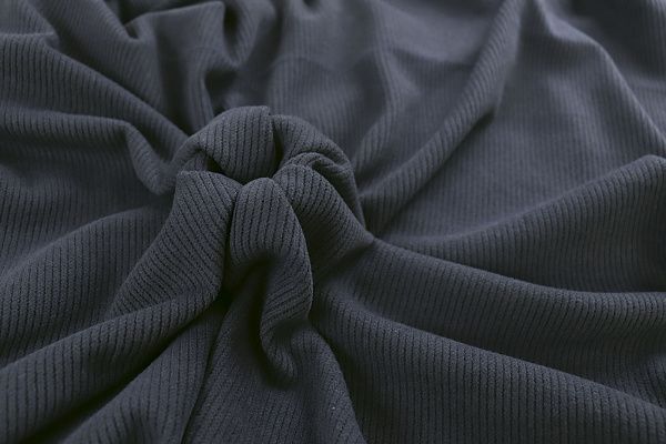Трикотаж вельвет/темно-серый 1416-PY/C#10 (7618)