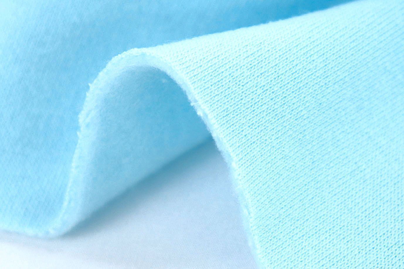 Трикотаж футер с начесом/небесно-голубой 3528-PY/C#11