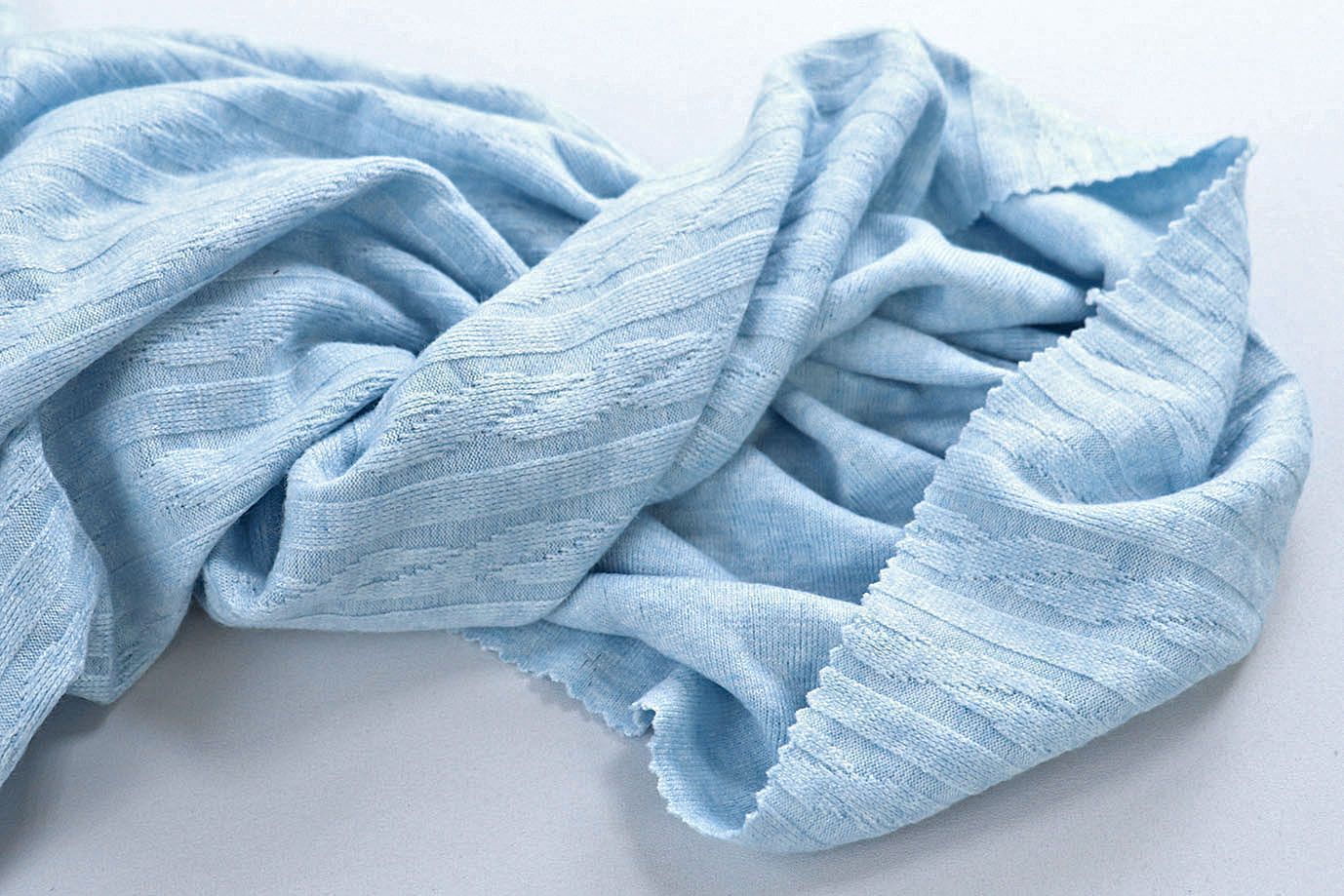 Трикотаж жаккард/голубой 3993-PY/D#2/C#4