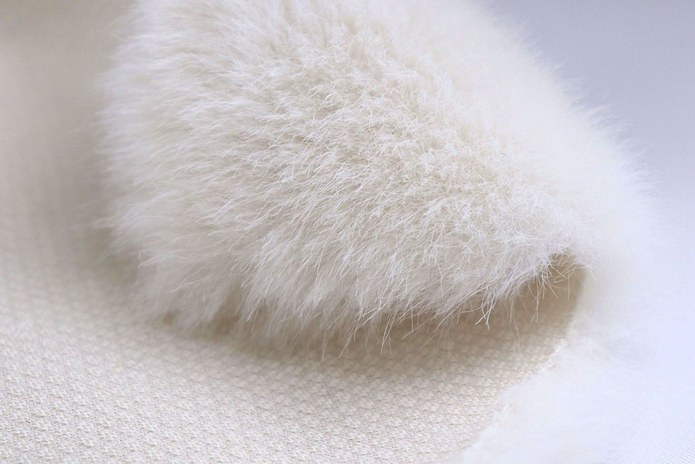 Искусственный мех "Норка"/молочный AP5072409/D#289-230215/C#H222 (0802)