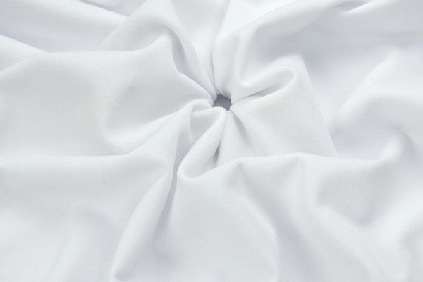 Трикотаж "Скуба" креп/белый 3136-PY/C#1