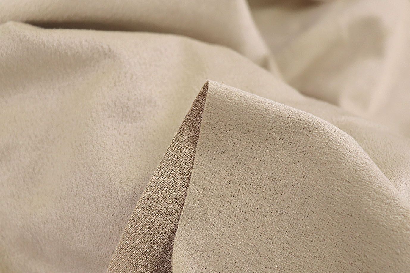 Замша стрейч тонкая/светло-бежевый 3552-PY/C#1