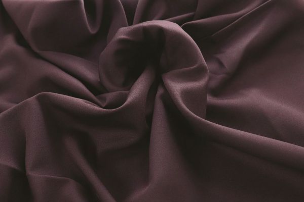 Костюмная ткань "Барби" стрейч/шоколадный 4216-PY/C#5