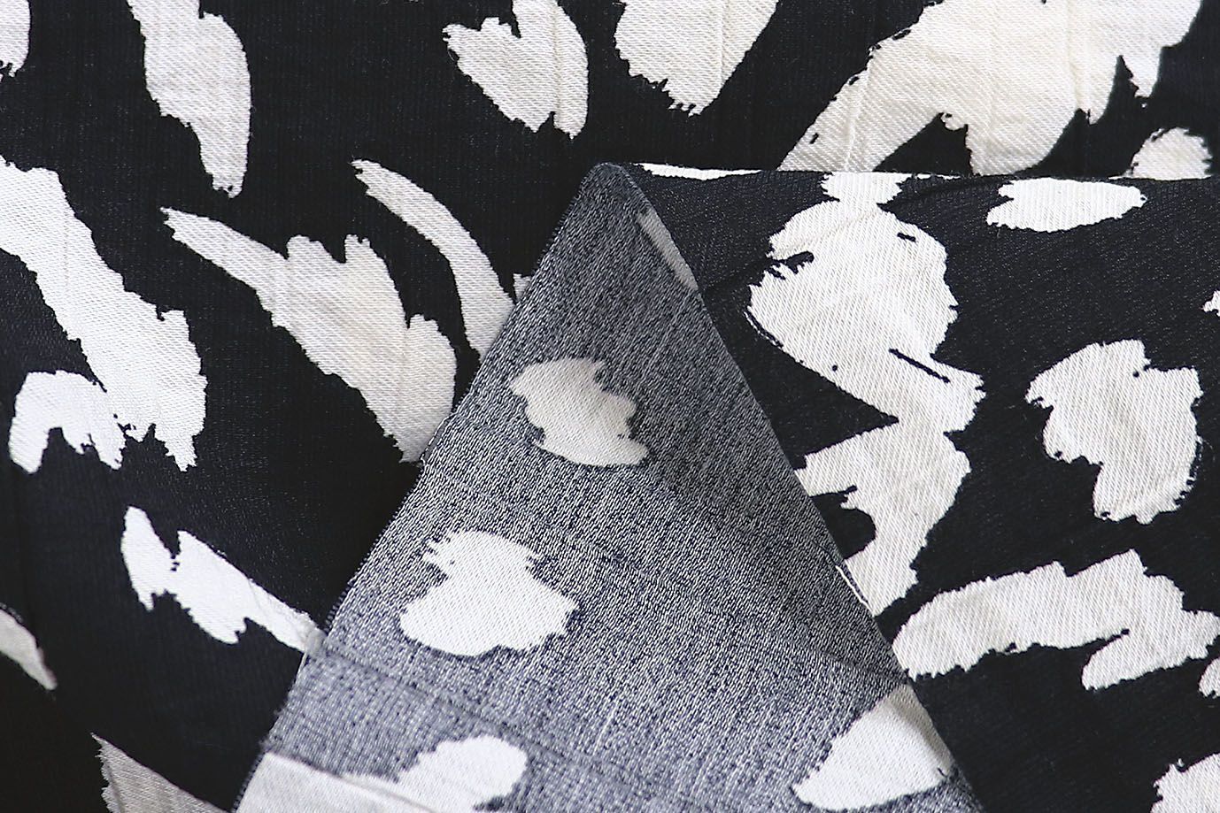 Лен N/R принт/черно-белый 3891-PY/D#2/C#1