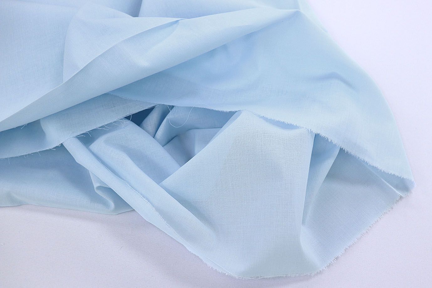 Хлопковая вуаль "Батист"/голубой 3913-PY/C#12