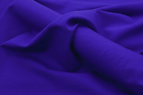 Трикотаж футер 2х нитка/синий 0246/C#синий 18-3949TPX