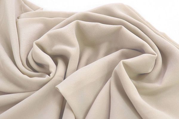 Шифон "Сахар" креп/бежевый SSR-825/C#3