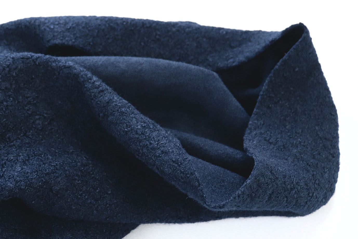 Пальтовая ткань "Барашек"/темно-синий DT-15972/C#14