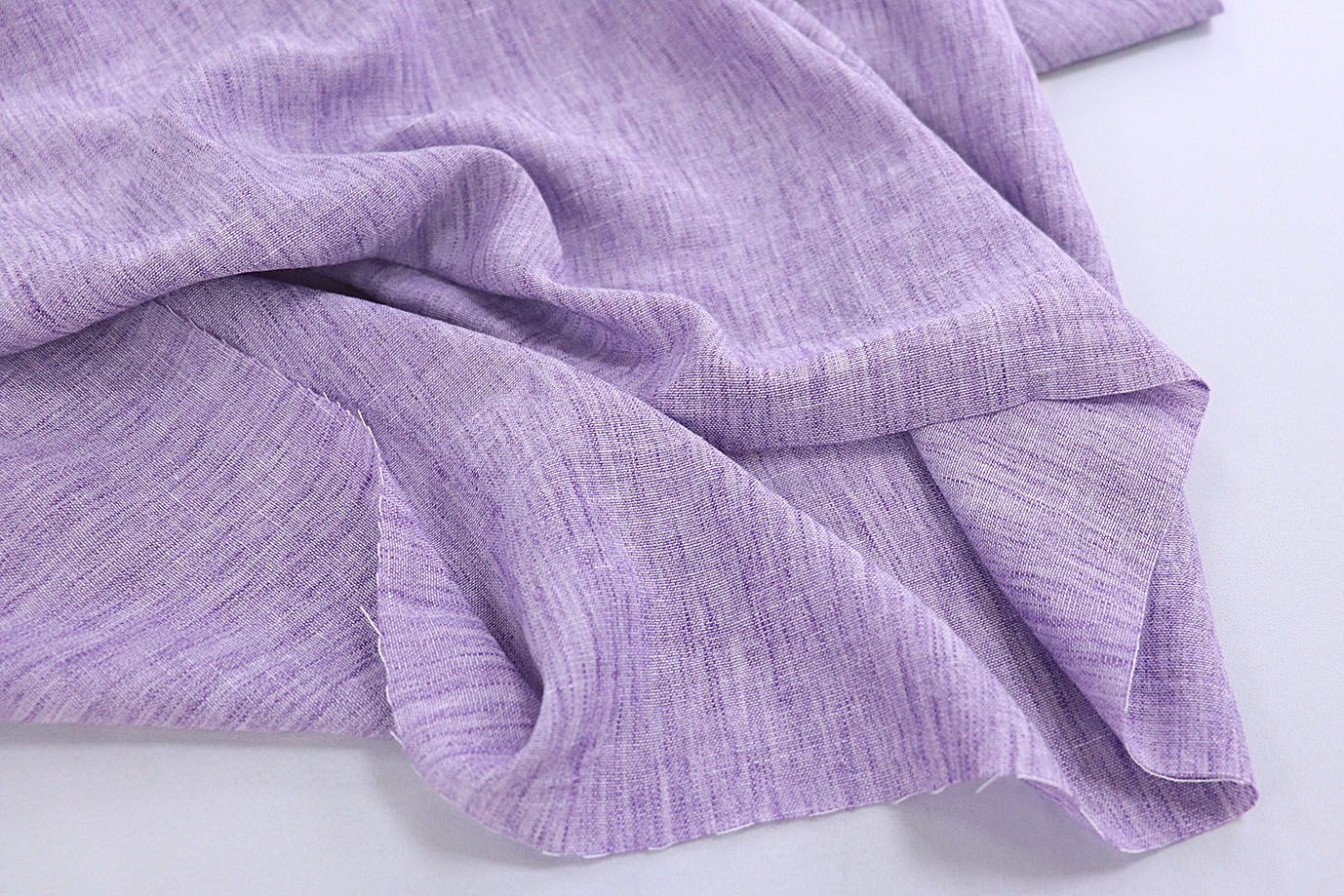 Лен меланж/сиреневый 3886-PY/C#10