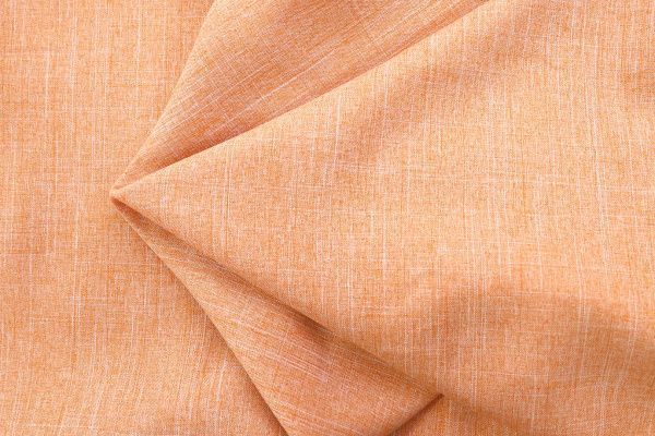 Лен меланж/оранжевый 8180X-23/C#1