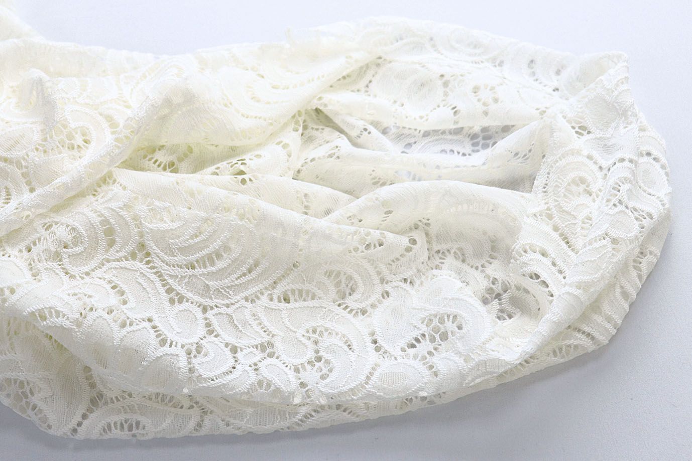 Гипюр "Фестон"/молочный 7638/C#2