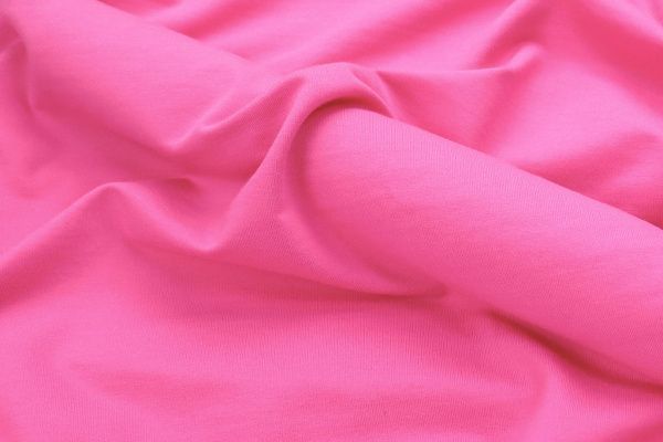 Трикотаж футер 2х нитка/ярко-розовый 0246/C#ярко-розовый 17-2230TPX