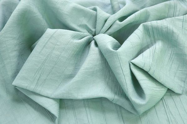 Блузочная ткань креш/мятный 3835-PY/C#3