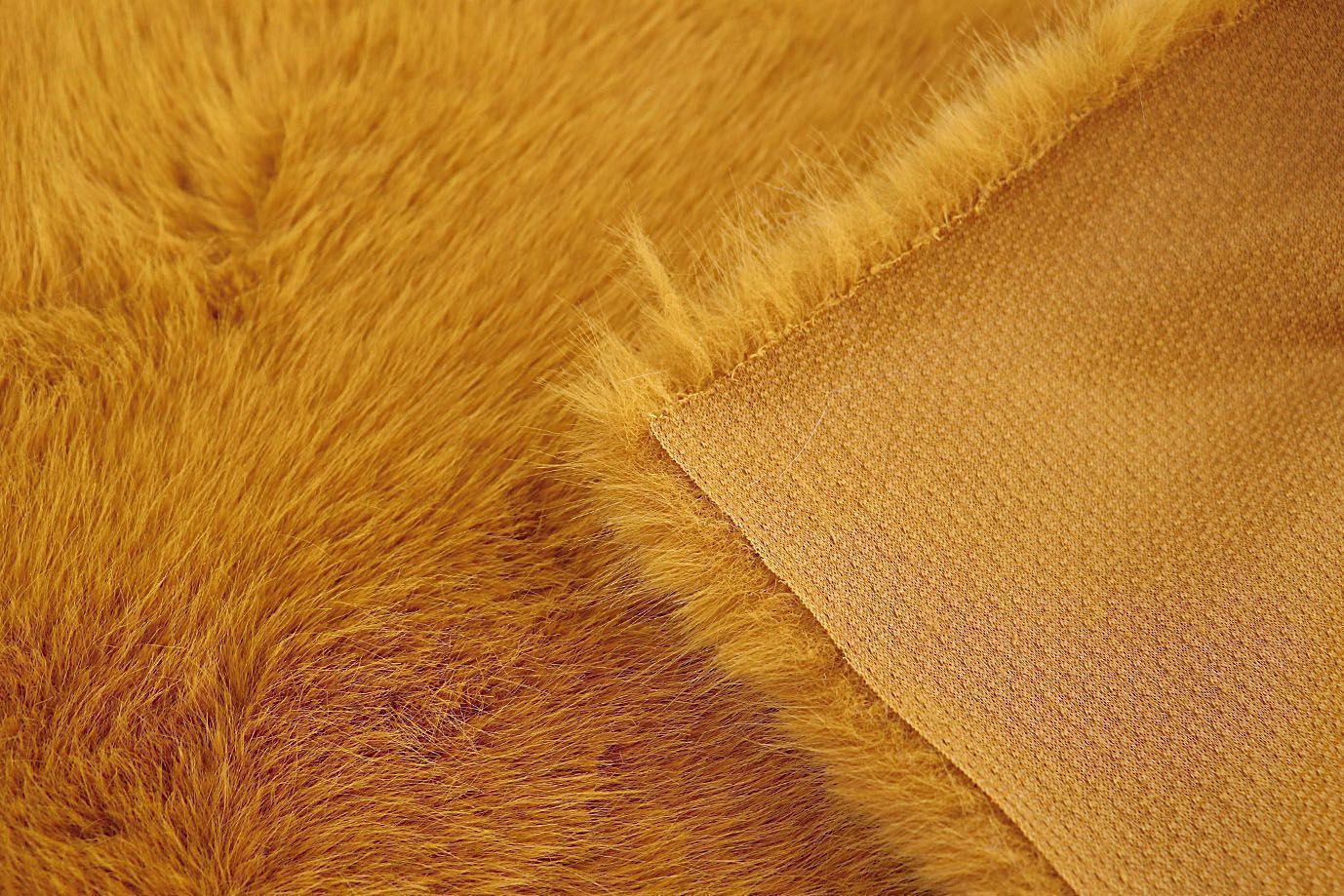 Искусственный мех "Песец"/охра AP4201/D#289-WB230437/C#B434