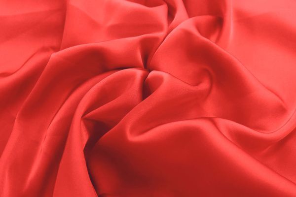 Сатин двусторонний/красный VT-11754/C#4