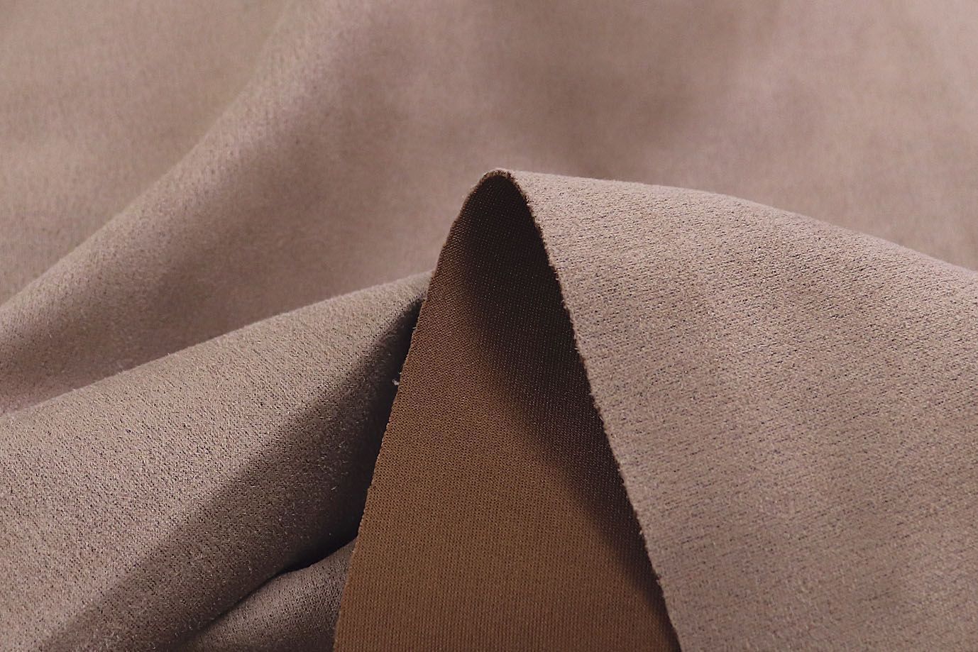 Замша на дайвинге/коричневый 1397-PY/C#3