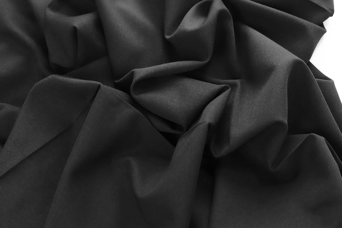 Костюмная ткань "Лиза"/черный 4020-PY/C#6