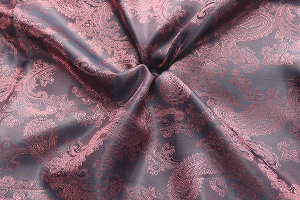 Подкладочная ткань жаккард/темно-фиолетовый 1092-PY/D#1/C#10