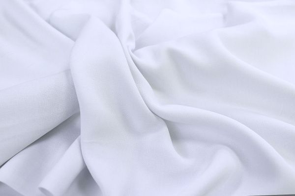 Штапель стрейч/белый 1373-PY/C#1