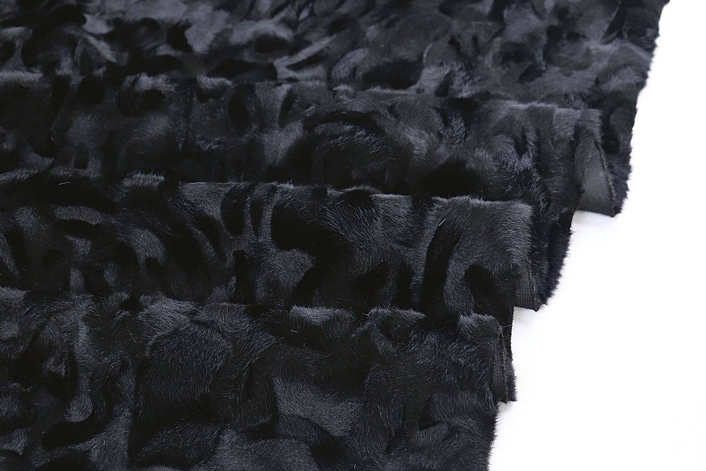 Искусственный мех "Каракуль"/черный AP5102024K/D#1683-0601/C#1