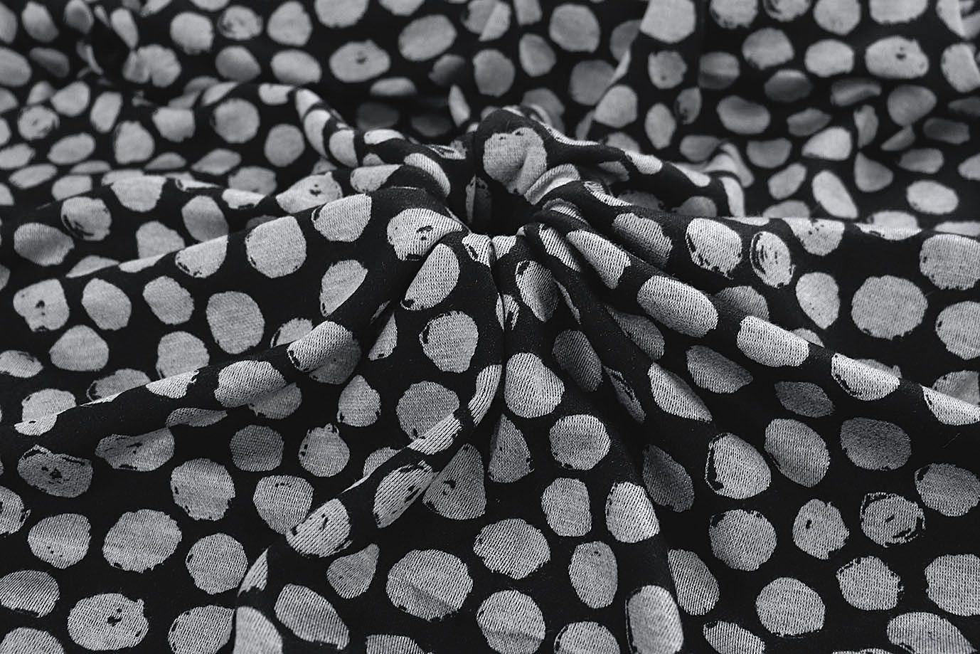 Трикотаж "Модал" принт/серо-черный 3561-PY/D#1/C#5