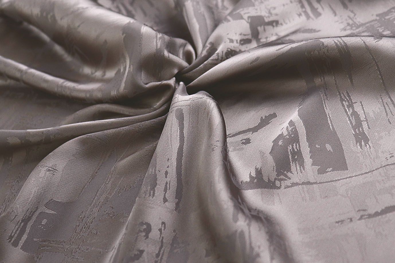 Сатин "Пандора" жаккард/пурпурно-серый 4025-PY/D#2/C#2