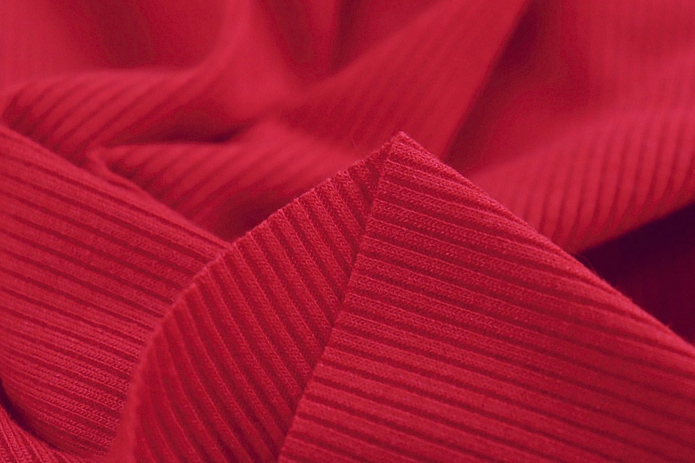 Трикотаж "Рибана"/красный 3512-PY/C#21