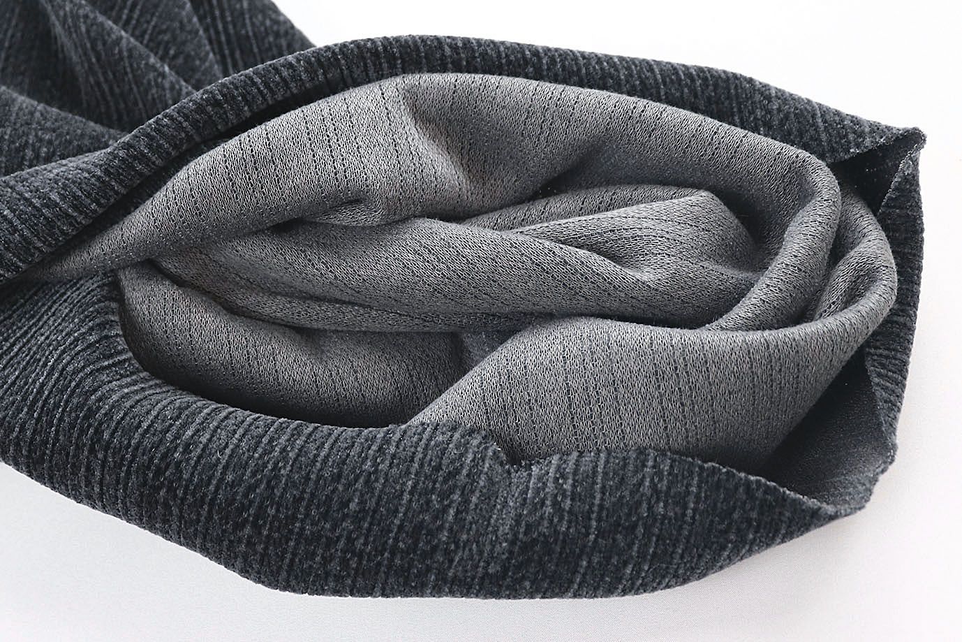 Трикотаж вельвет жаккард/темно-серый 3985-PY/C#2