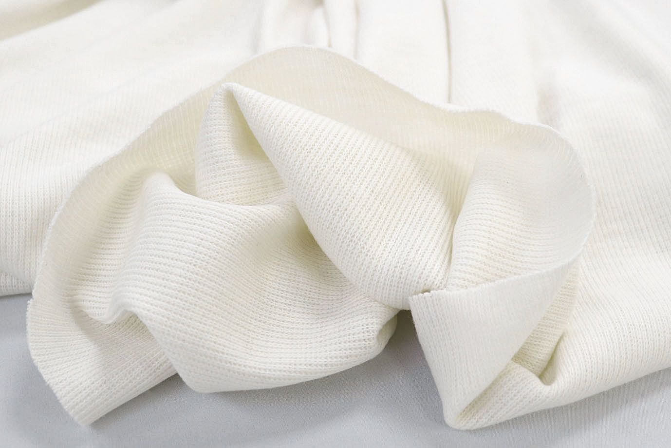 Трикотаж "Рибана"/молочный 3749-PY/C#5