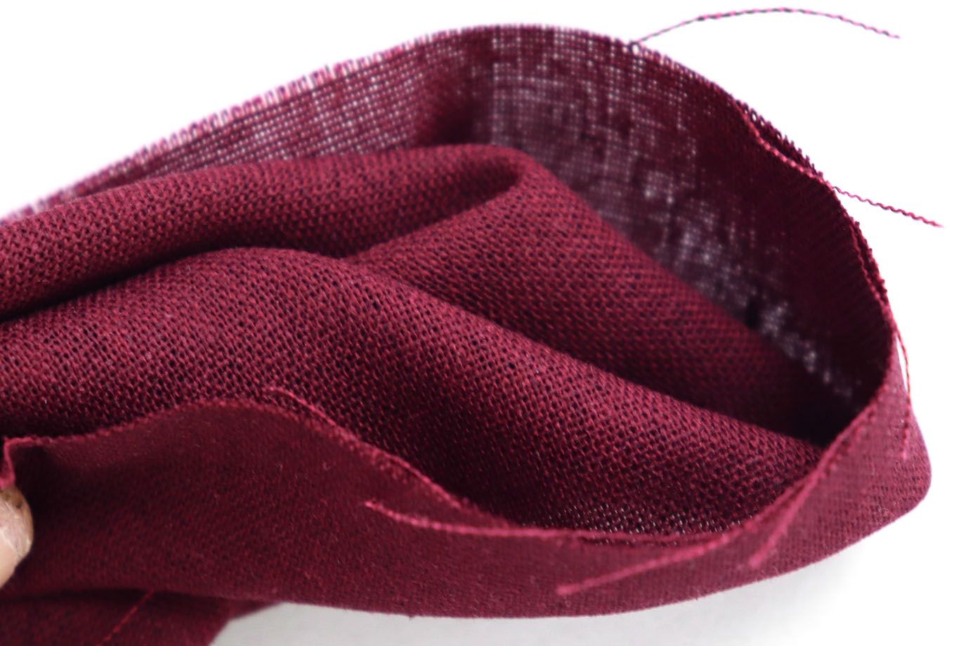 Лен вискоза/бордовый 4014-PY/C#12