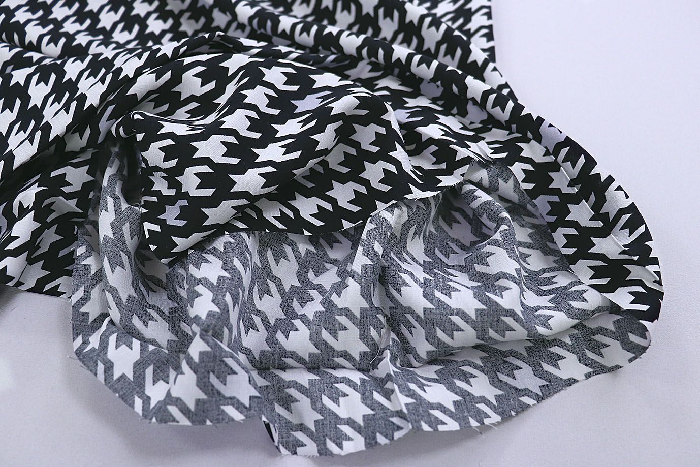 Штапель принт/черно-белый 3860-PY/D#10/C#1