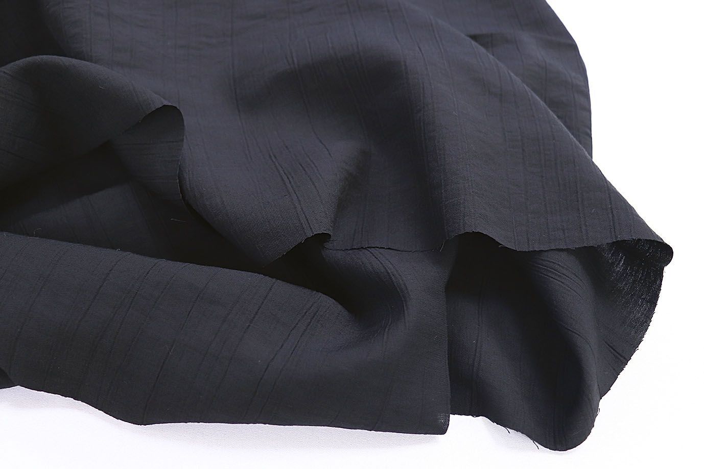 Лен "Медея" креш/черный 3882-PY/C#14