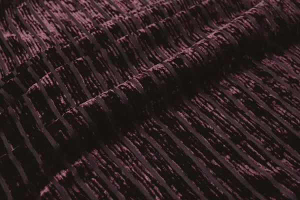 Велюр креш жатка/полоска темно-бордовая DT-13806/C#2 (PG349)