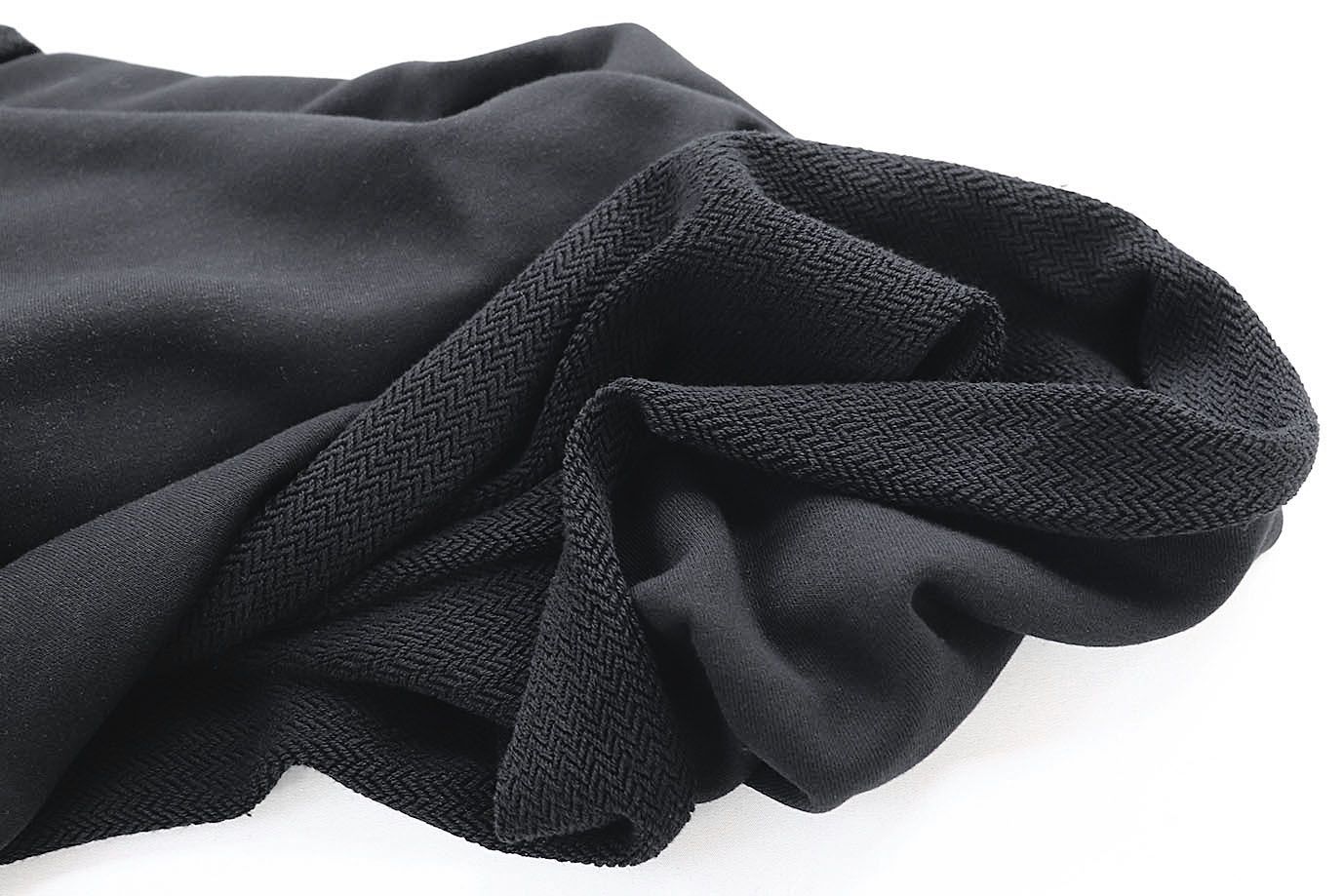 Трикотаж футер 3х нитка/черный 0409/C#черный