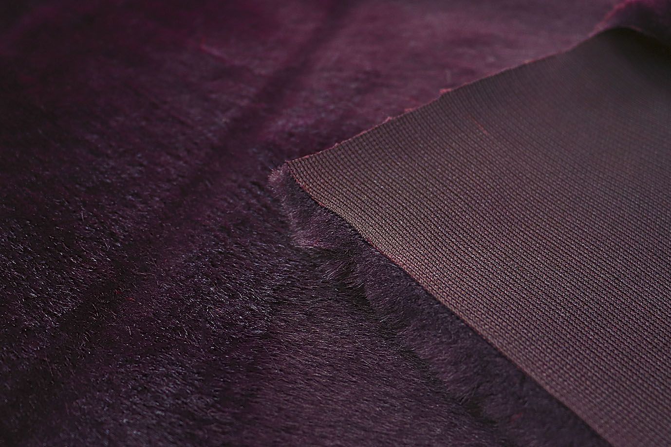 Искусственный мех "Кролик" стриженный/фиолетовый 622-1350G/C#12