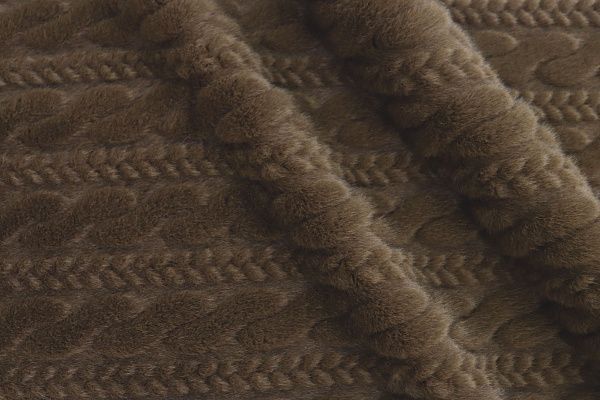 Искусственный мех "Норка" косичка/коричневый AP231211149/D#305-3YG1549/C#3YG1939