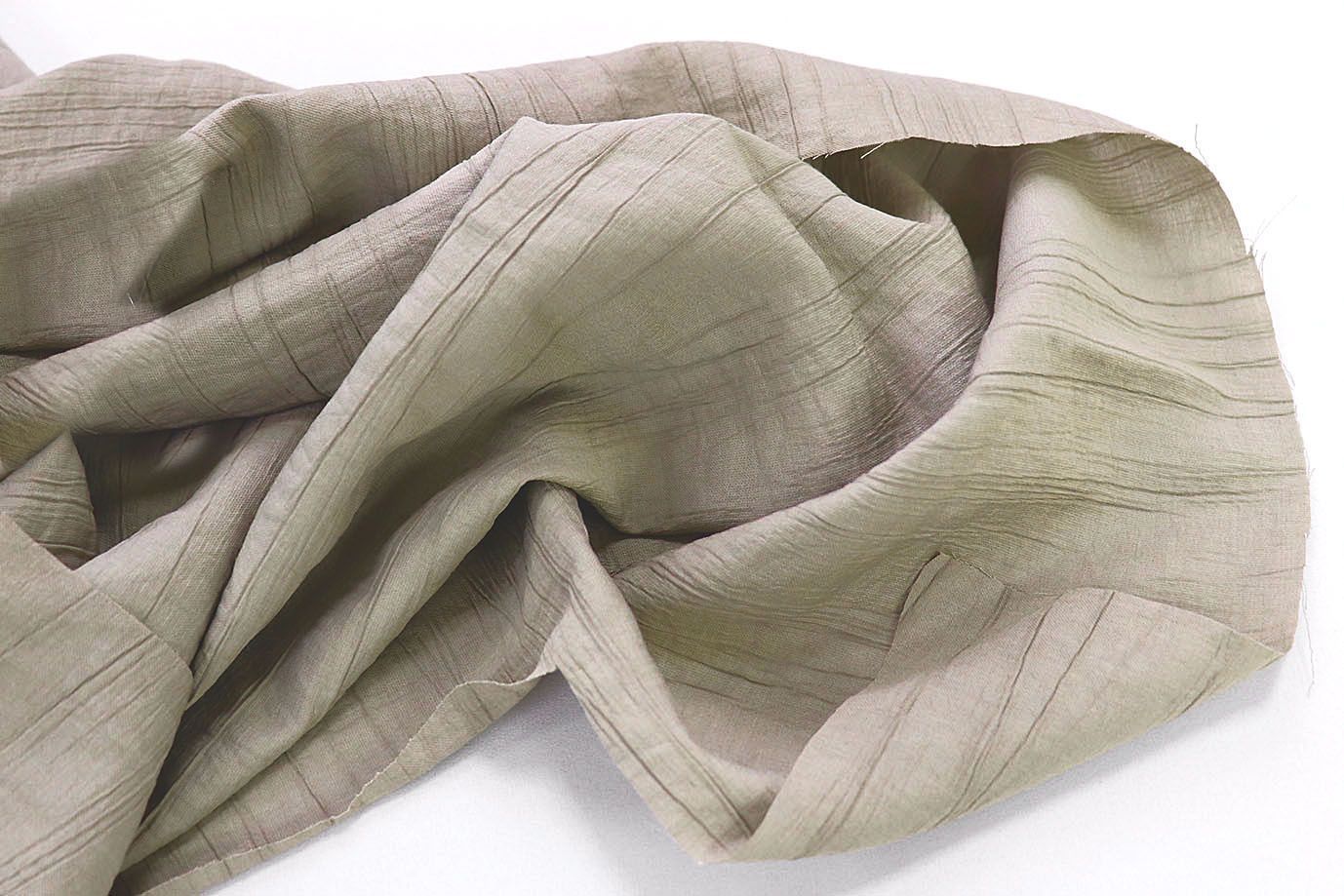 Блузочная ткань креш/капучино 3835-PY/C#4