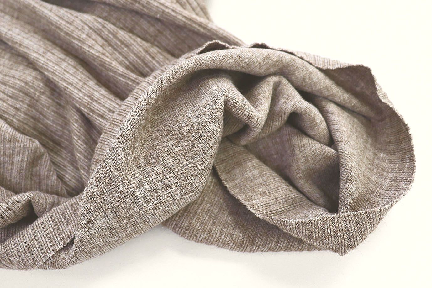 Трикотаж "Лапша"/светло-коричневый 3516-PY/C#7