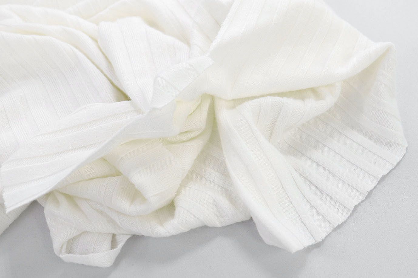 Трикотаж "Лапша"/белый 3237-PY/C#1 (EU4302)