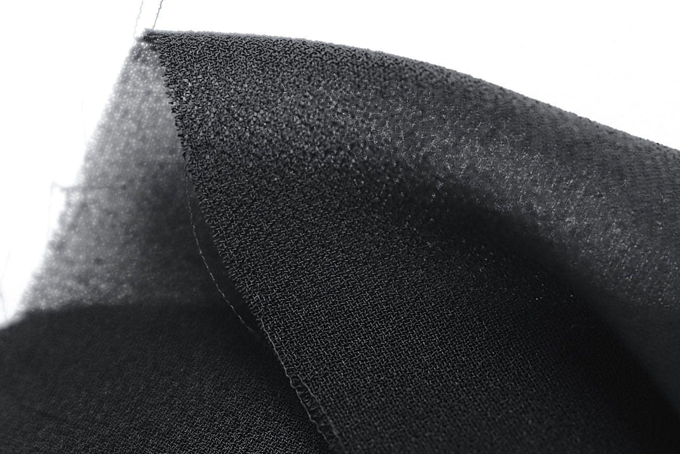 Шифон "Сахар"/черный DT-18007/C#10