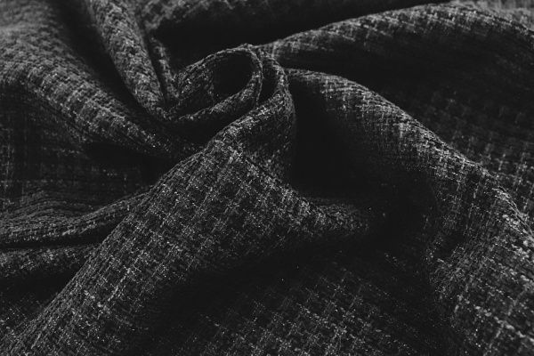 Костюмная ткань "Шанель"/черный AP5102934/D#1361-1531/C#18