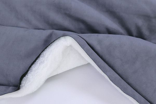 Ткань простеганная "Полоска"/темно-серый 1376-PY/8+CC300