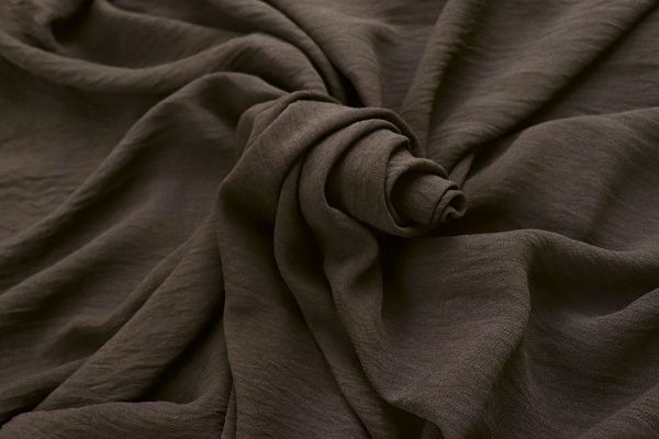 Блузочная ткань "CEY"/шоколадный 4189-PY/C#18